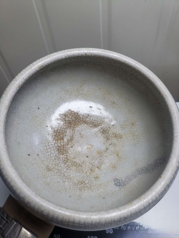 古玩陶瓷哥釉三足香爐拍賣,當前價格6600元