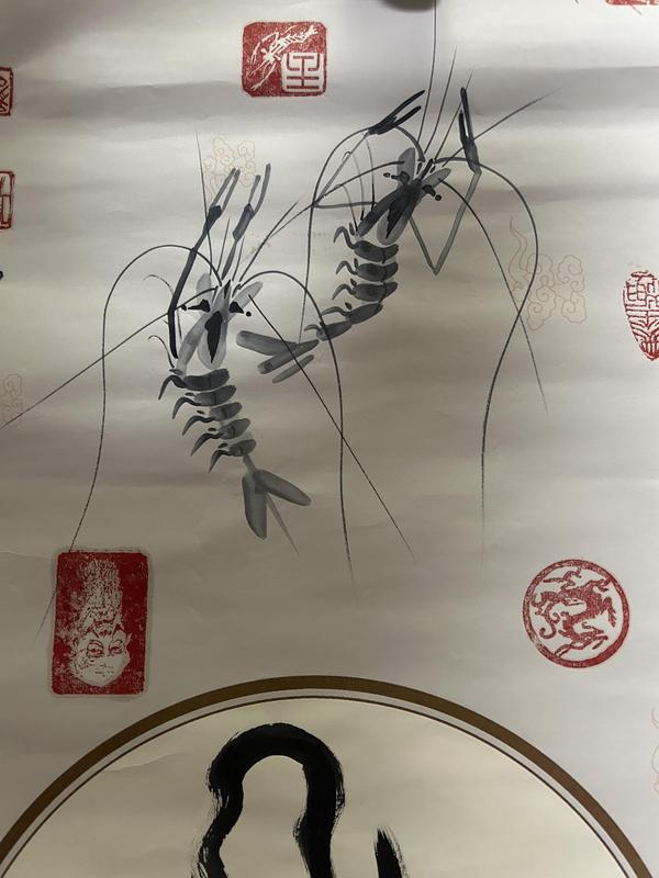 古玩字畫(huà)齊白石再傳弟子榮飛龍老師《作品》拍賣(mài)，當(dāng)前價(jià)格788元