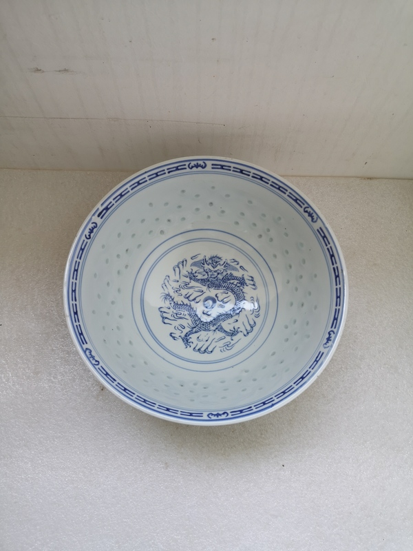 古玩陶瓷玲瓏瓷碗拍賣,當前價格345元