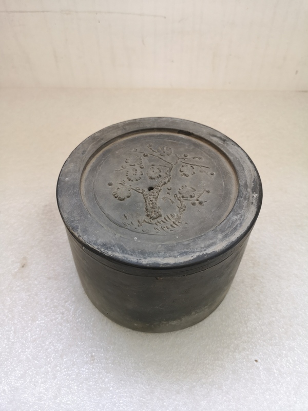 古玩陶瓷灰陶蛐蛐罐拍賣,當前價格456元