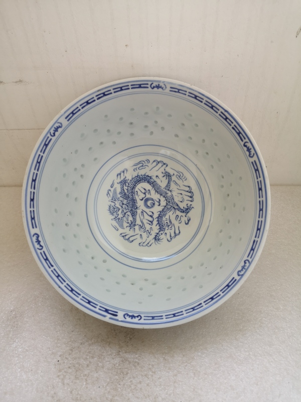 古玩陶瓷玲瓏瓷碗拍賣,當前價格345元