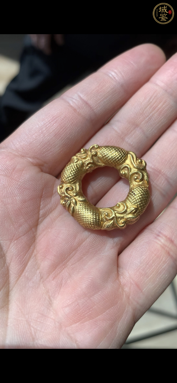 古玩杂项明代荔枝纹巾帽真品鉴赏图