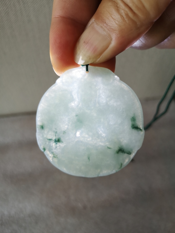 古玩玉器蓮花觀音牌子拍賣,當(dāng)前價(jià)格398元