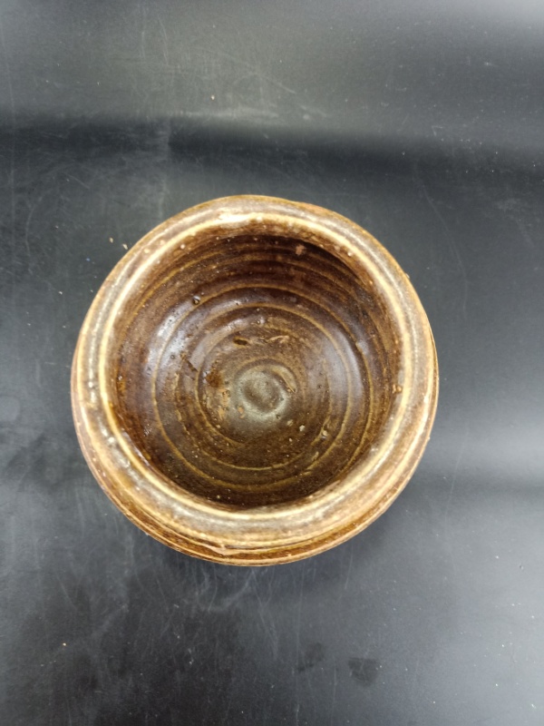古玩陶瓷【元代】酱釉小盖罐拍卖，当前价格0元