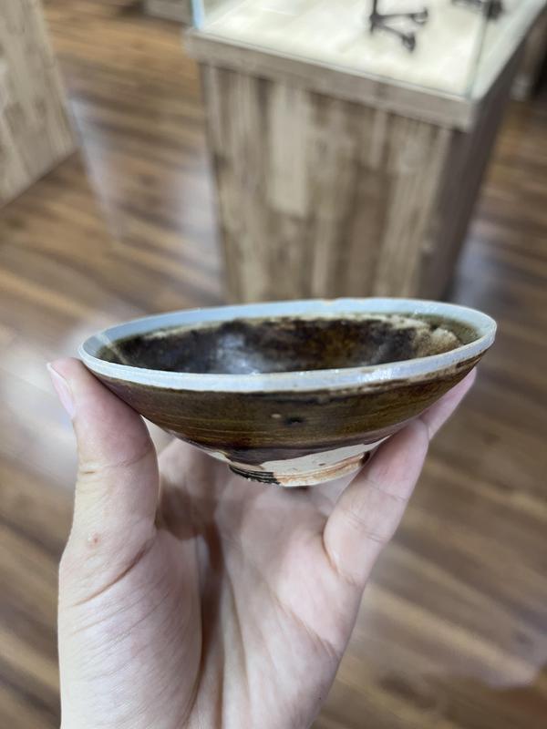 古玩陶瓷宋褐釉盞拍賣，當前價格450元