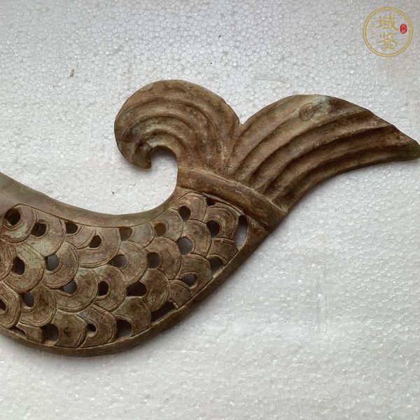 古玩玉器玉魚(yú)真品鑒賞圖