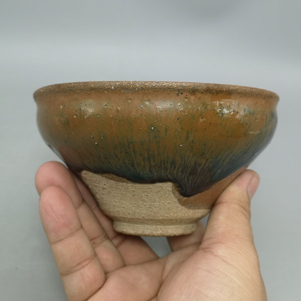 古玩陶瓷宋代兔毫盞拍賣,當前價格11000元