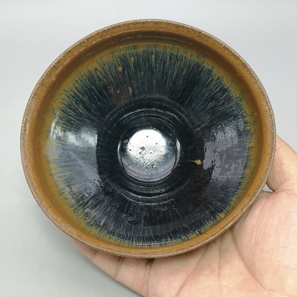 古玩陶瓷宋代兔毫盞拍賣,當前價格11000元