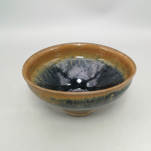 古玩陶瓷宋代兔毫盞拍賣,當前價格11000元