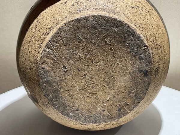 古玩陶瓷磁州窯窯變黑釉四系罐拍賣,當(dāng)前價格688元