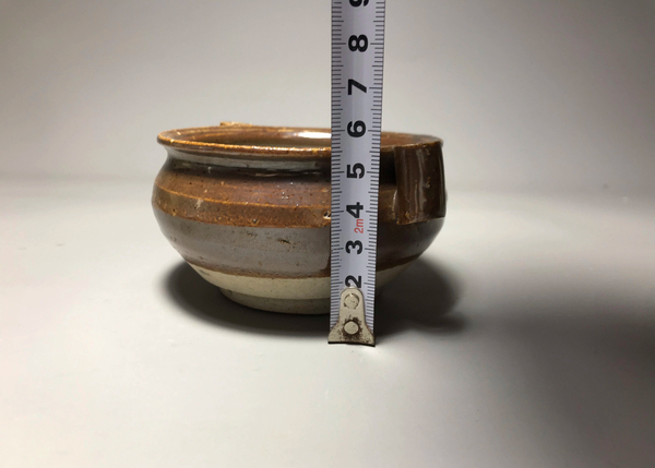 古玩陶瓷紫金釉雙耳香爐拍賣,當前價格1888元