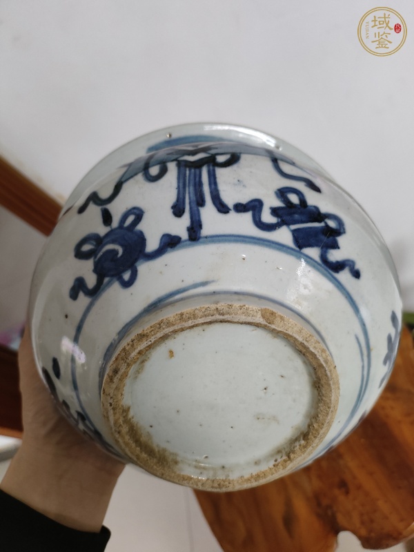 古玩陶瓷清早期青花博古香爐真品鑒賞圖