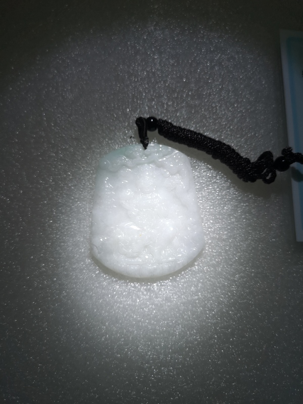 古玩玉器天然翡翠雕“文殊菩薩”掛牌拍賣,當(dāng)前價(jià)格456元