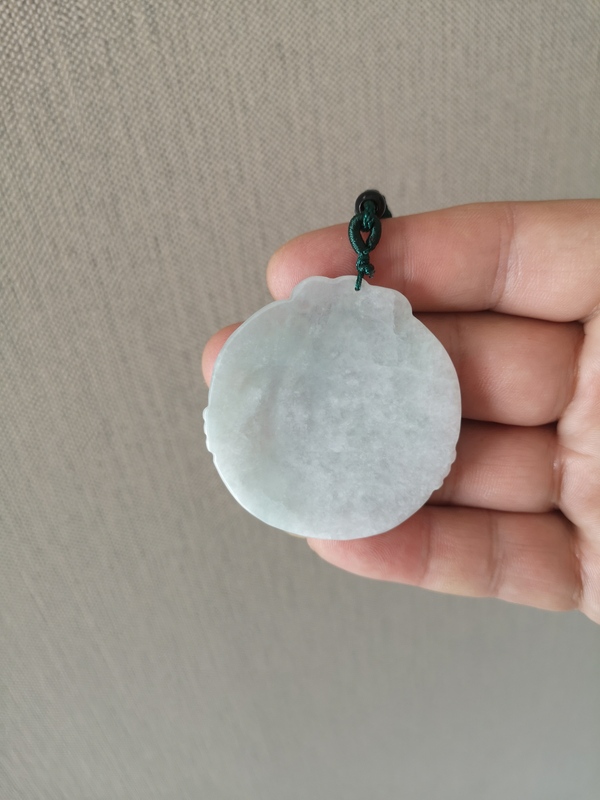 古玩玉器天然翡翠雕“虛空藏菩薩”掛牌拍賣,當前價格398元