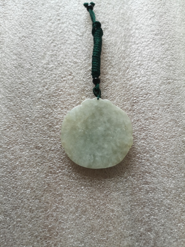 古玩玉器天然翡翠雕“虛空藏菩薩”掛牌拍賣,當(dāng)前價格398元