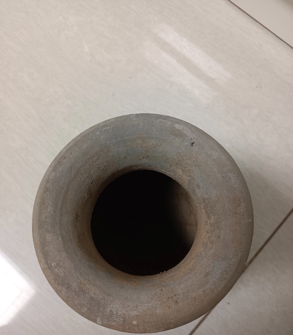 古玩陶瓷秦漢.撇口陶瓶拍賣,當(dāng)前價(jià)格298元