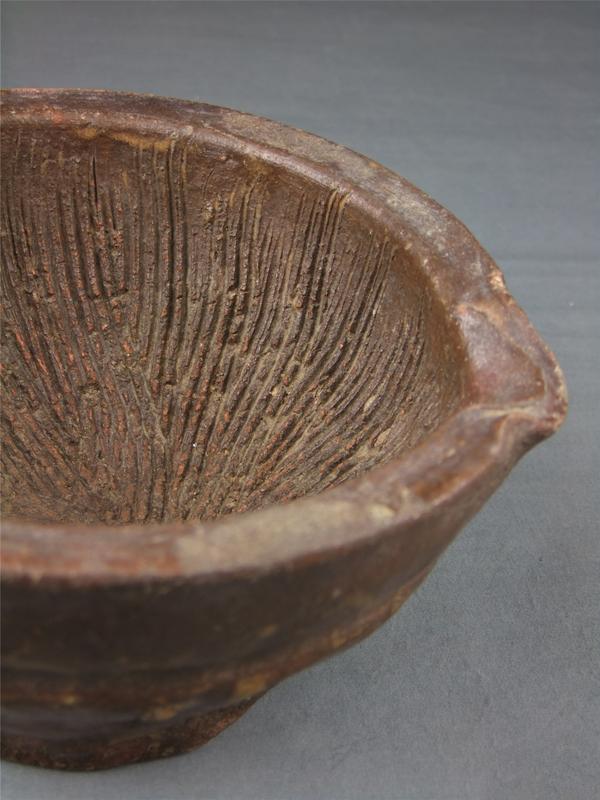 古玩陶瓷【明】【稀有品種】醬釉碾茶缽拍賣,當前價格0元