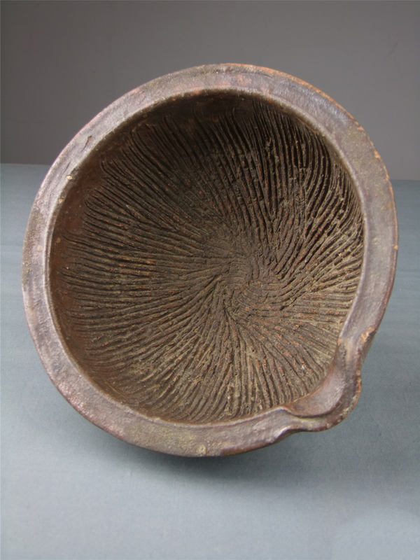 古玩陶瓷【明】【稀有品種】醬釉碾茶缽拍賣,當前價格0元