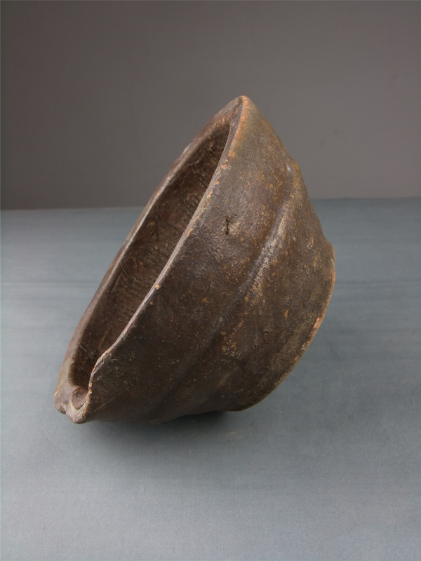 古玩陶瓷【明】【稀有品種】醬釉碾茶缽拍賣,當前價格0元