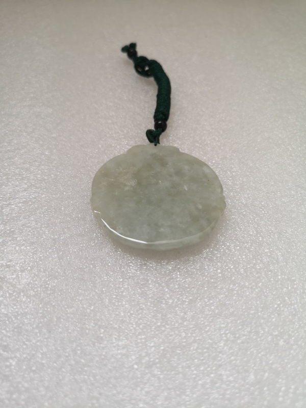 古玩玉器天然翡翠雕“虛空藏菩薩”掛牌拍賣,當(dāng)前價格398元