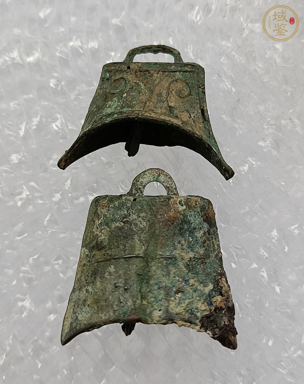 古玩铜器汉代铃铛真品鉴赏图