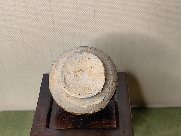古玩陶瓷醬釉小茶入拍賣,當前價格159元