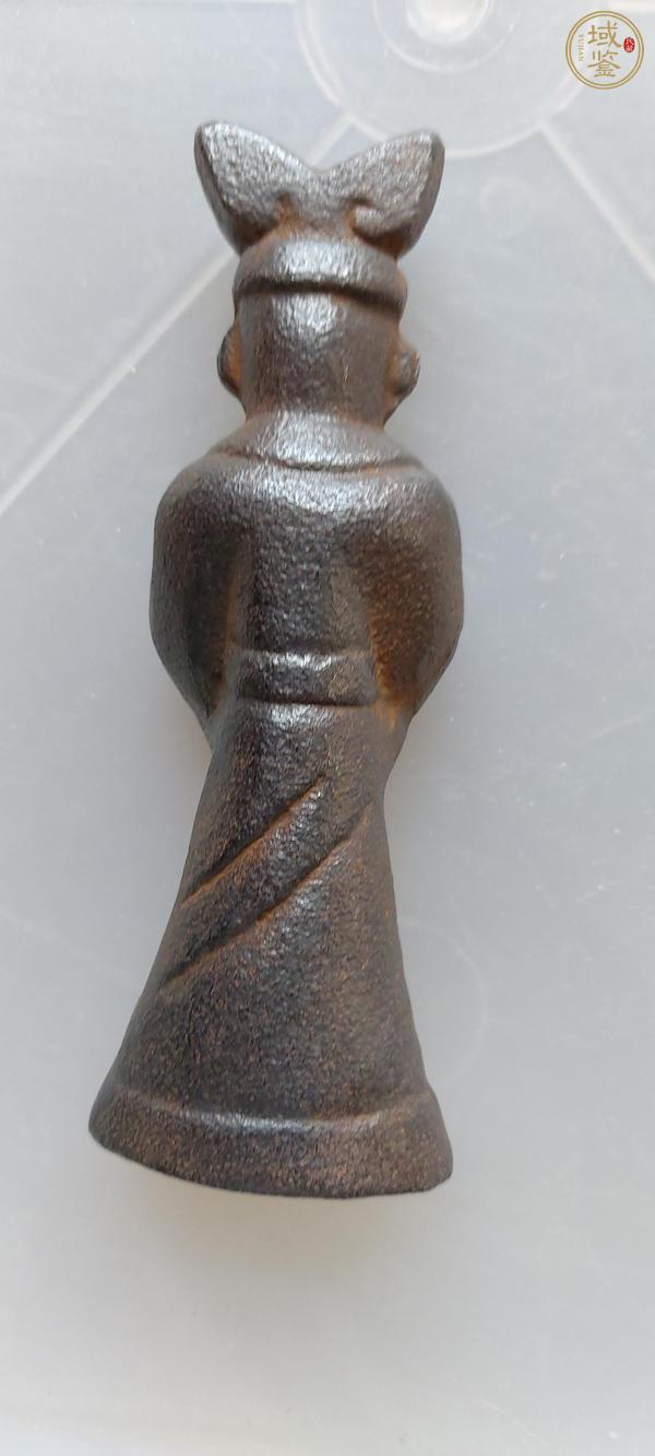 古玩铜器铸铁像真品鉴赏图