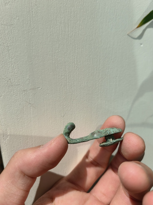 古玩雜項戰漢帶鉤拍賣，當前價格2000元
