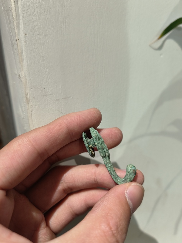 古玩雜項戰漢帶鉤拍賣，當前價格2000元