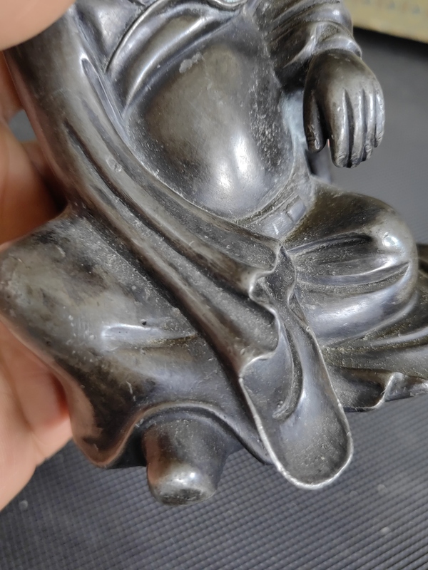 古玩雜項錫制人物擺件拍賣,當前價格2900元