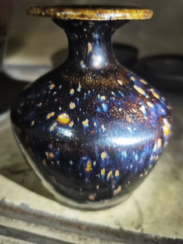 古玩陶瓷山西窯磁州窯窯變石榴尊口瓶最后兩張圖片物以稀為貴。拍賣,當前價格199999元