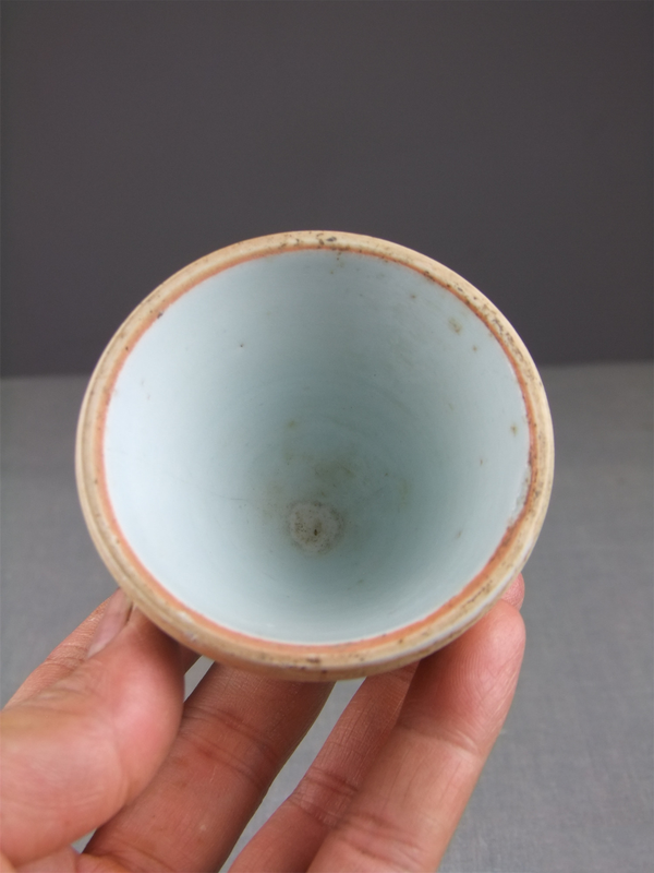 古玩陶瓷【明代】青白釉高足杯拍賣,當前價格0元