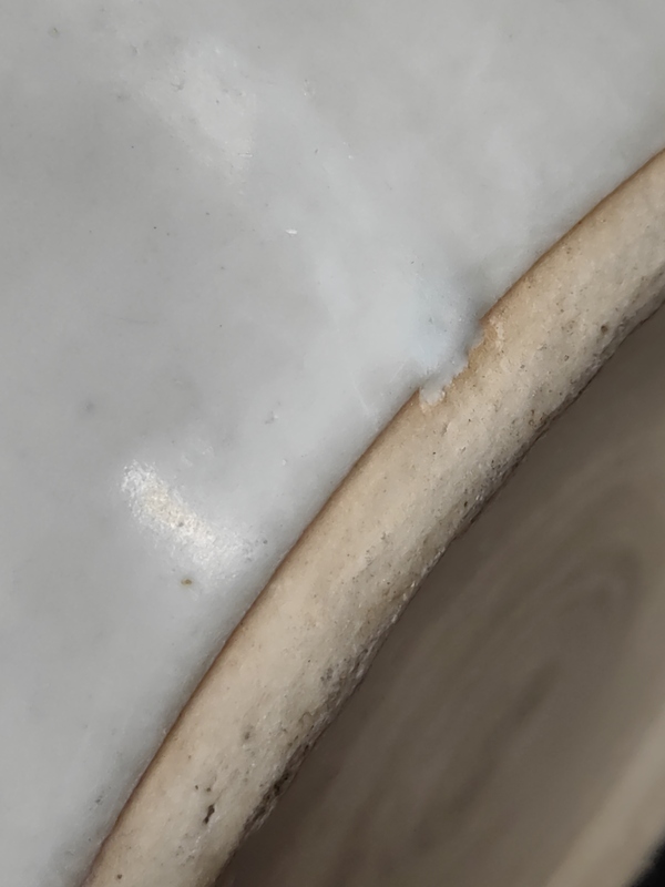 古玩陶瓷白釉文房案頭卷缸拍賣,當前價格8600元