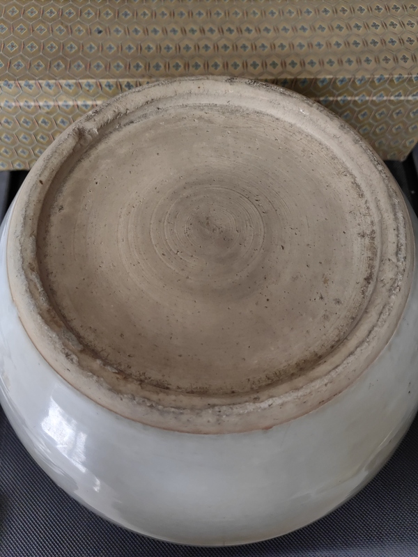 古玩陶瓷白釉文房案頭卷缸拍賣,當前價格8600元
