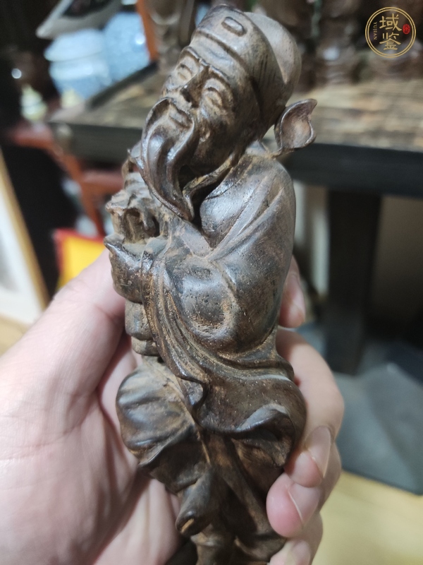 古玩雜項(xiàng)木雕八仙擺件真品鑒賞圖