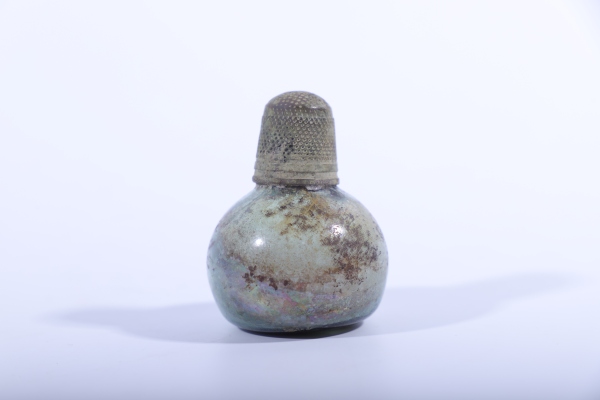 古玩严选公元8世纪·唐代琉璃瓶拍卖，当前价格564元