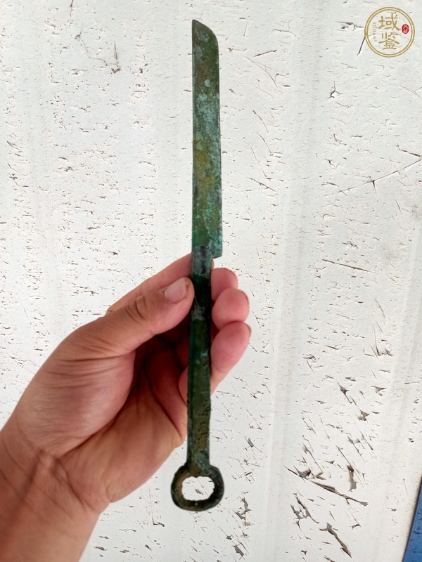 古玩铜器削刀真品鉴赏图