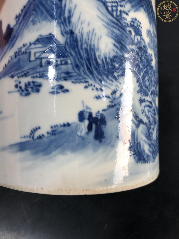 古玩陶瓷青花山水人物筆筒拍賣,當(dāng)前價(jià)格14800元