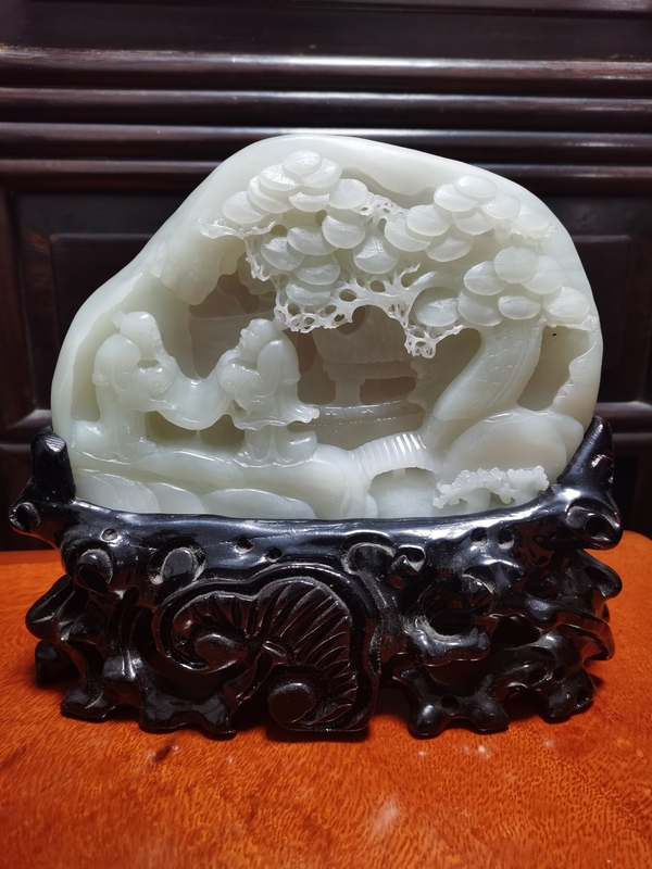 古玩玉器玉山子拍賣,當前價格3500元