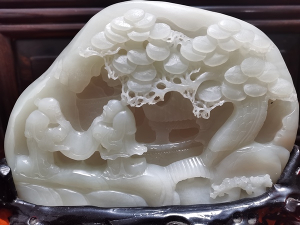 古玩玉器玉山子拍賣,當前價格3500元