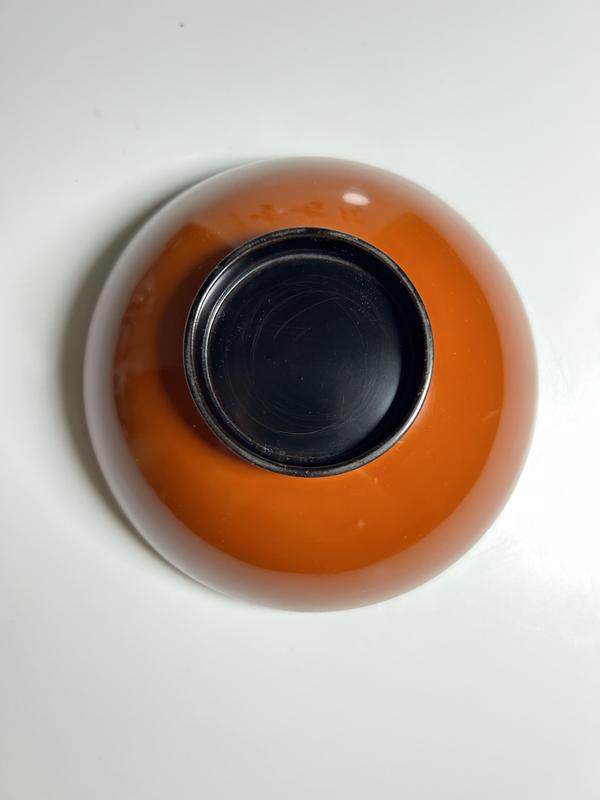 古玩雜項(xiàng)清晚期 木胎漆器蓋碗拍賣,當(dāng)前價(jià)格130元