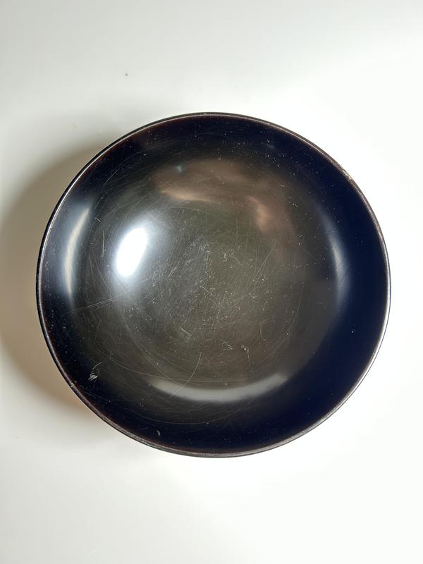 古玩雜項(xiàng)清晚期 木胎漆器蓋碗拍賣,當(dāng)前價(jià)格130元