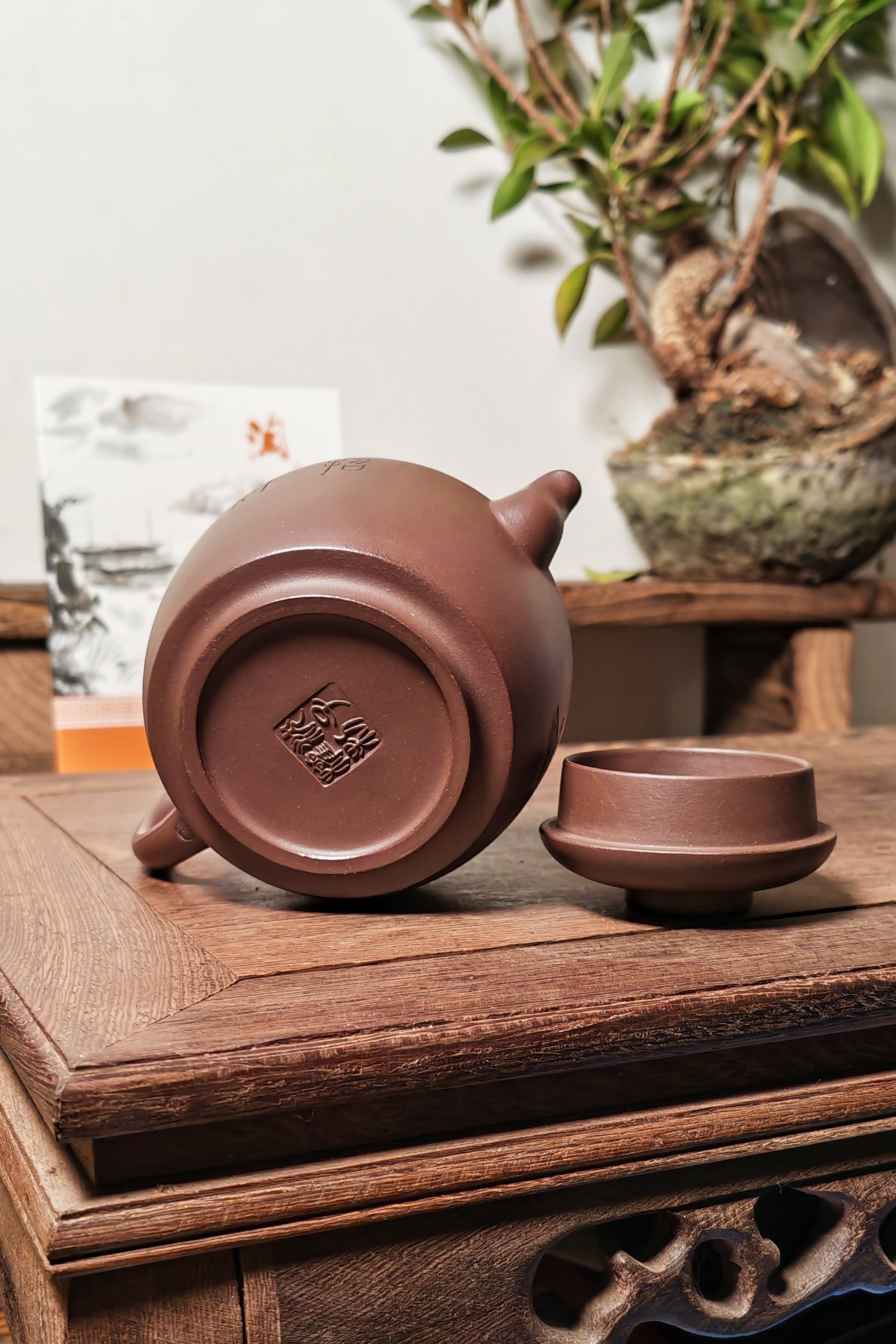 招财金蟾宜兴紫砂壶茶壶茶具紫泥手工泡茶壶|正品古宜紫砂紫砂壶