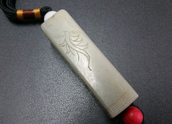 古玩玉器和田青玉勒子拍賣，當(dāng)前價(jià)格680元