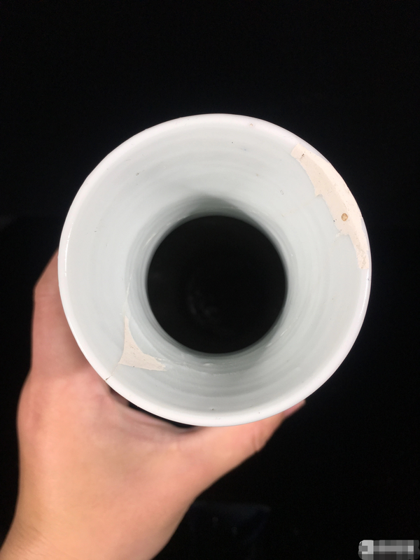 古玩陶瓷清中期青花通景人物故事紋廣口瓶一件(大人物畫片)拍賣,當前價格3688元
