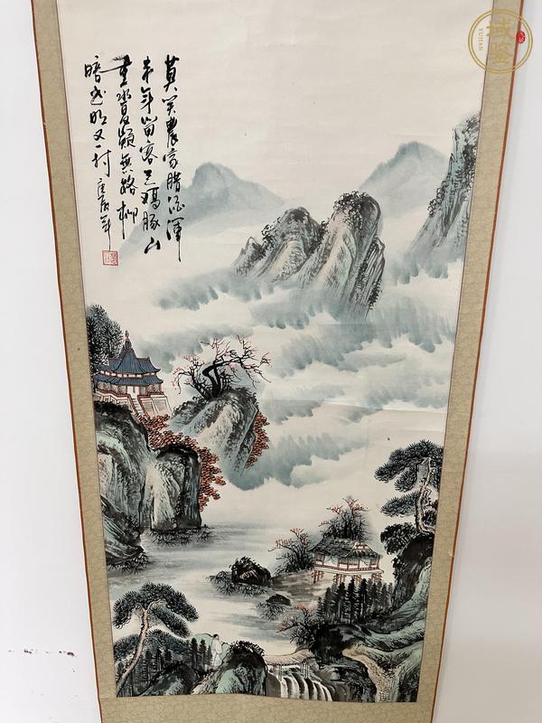 古玩字畫柳暗花明真品鑒賞圖