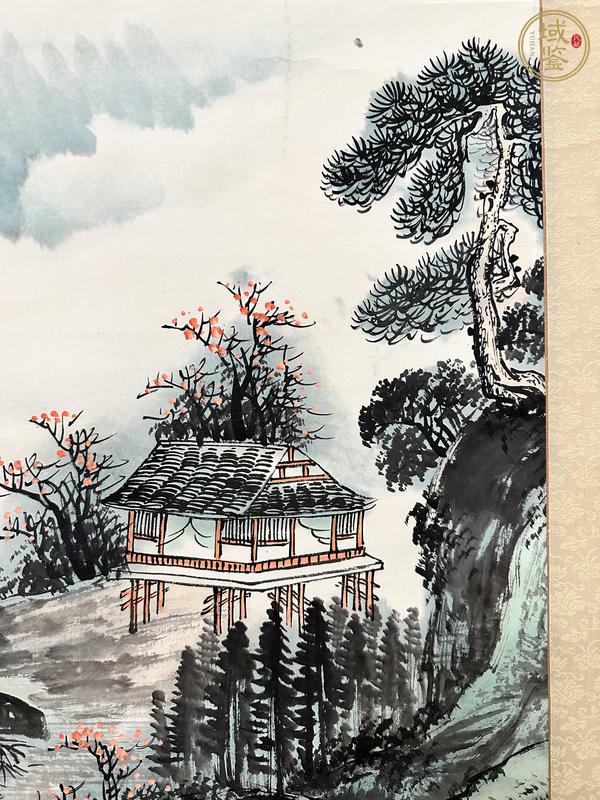 古玩字畫柳暗花明真品鑒賞圖