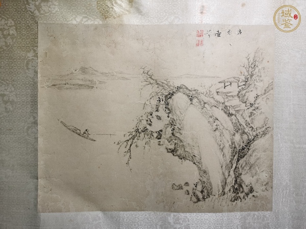 古玩字畫山水畫真品鑒賞圖