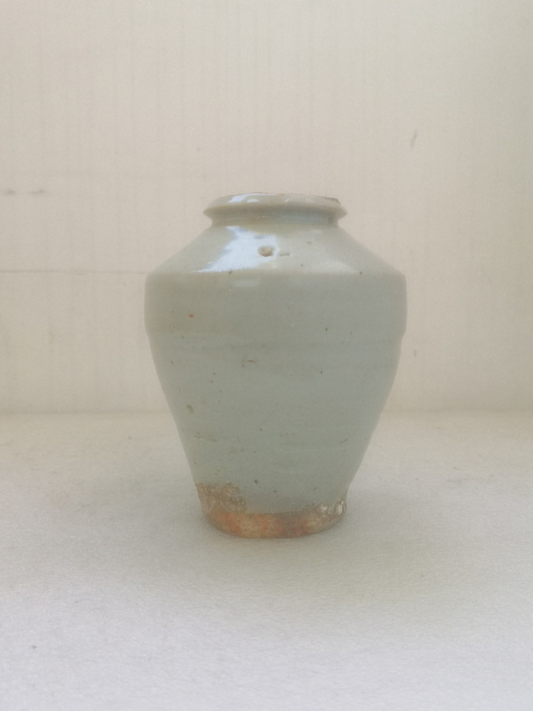 古玩陶瓷明代影青罐拍賣,當前價格680元