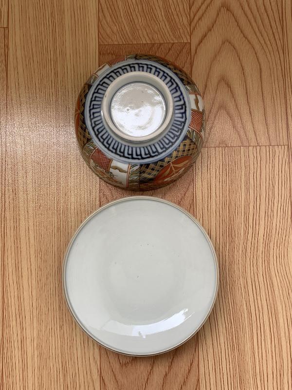 古玩陶瓷花卉紋彩瓷蓋碗拍賣,當前價格450元